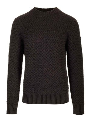 TAGLIATORE: Pull col rond - Pull Col Rond - Marron