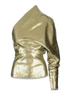 RICK OWENS: Tops und Tank Tops - Top - Gelb