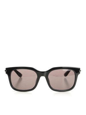 ALEXANDER MCQUEEN: Lunettes de soleil - Lunettes De Soleil - Noir