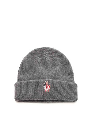 MONCLER: Chapeaux - Chapeau - Gris