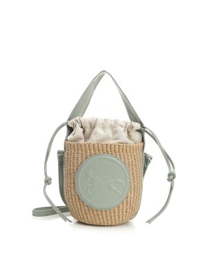 CHLOE': cross body bags - Horse Medal Small Basket Bag