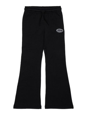 DIESEL: カジュアルトラウザー - ショートパンツ - 黒