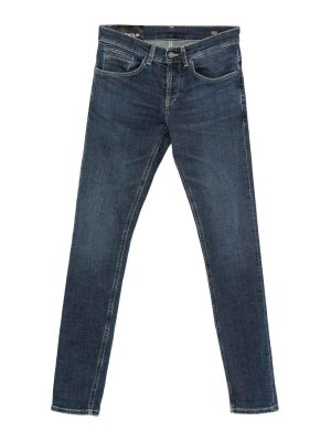 DONDUP: Bootcut - Bootcut Jeans - Blau