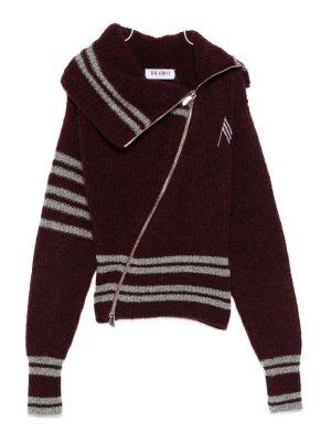 The Attico: cardigans - Striped Cardigan