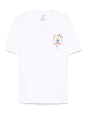 CASABLANCA: T-shirts - T-Shirt - Weiß