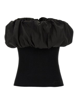 GANNI: Tops & Débardeurs - Top - Noir