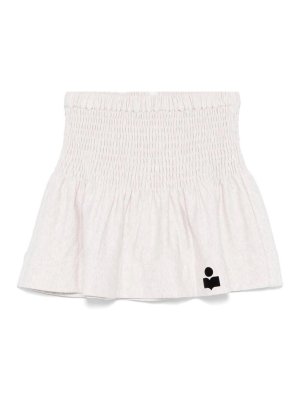 Isabel Marant Etoile: Knee length skirts & Midi - Ecr  Flare Mini Skirt