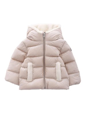 MONCLER: casual jackets - Beige  Down Jacket