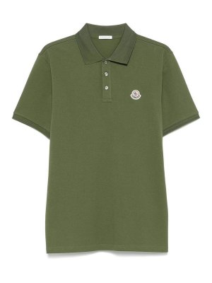 MONCLER: Polos - Polo - Verde