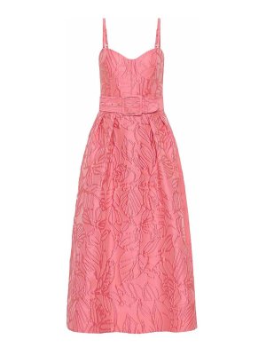 REBECCA VALLANCE: abiti al ginocchio - Abito midi con goffratura floreale