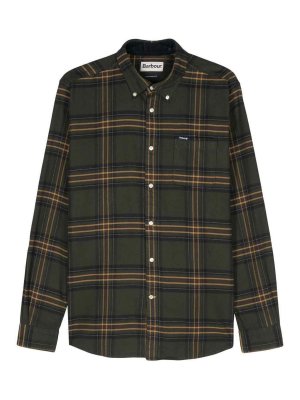 BARBOUR: shirts - Shirt With Tartan Pattern