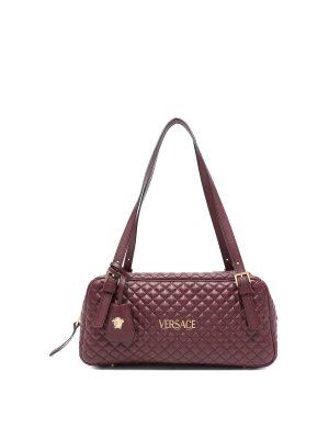 VERSACE: Sacs bandoulière - Sac Bandoulière - Rouge Brun