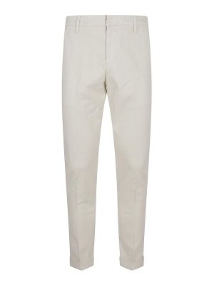 DONDUP: Casual Hosen - Casual Hose - Creme