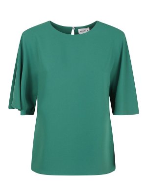 P.A.R.O.S.H.: Blusas - Blusa - Verde Oscuro