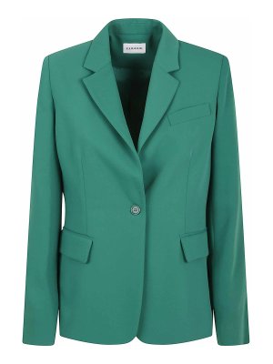P.A.R.O.S.H.: Vestes de costume - Blazer - Vert Foncé