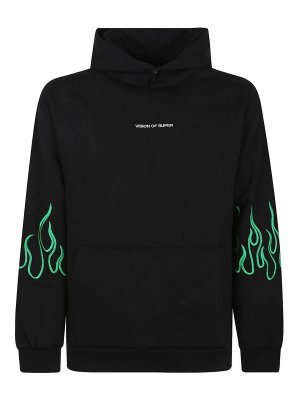 VISION OF SUPER: Sudaderas y suéteres - Sudadera - Negro