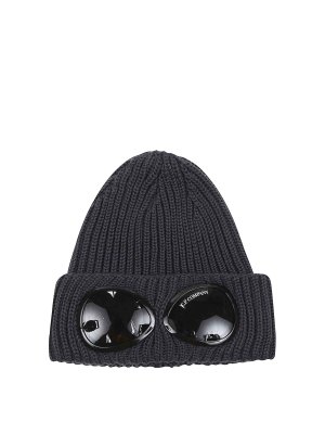 C.P. COMPANY: hats & caps - Accessories Knit Cap In Extrafine Merino Wool