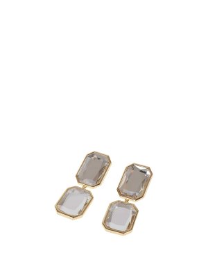 Self Portrait: Orecchini - Cintura in camoscio