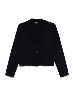 A.P.C.: Cardigans - Cardigan - Blau
