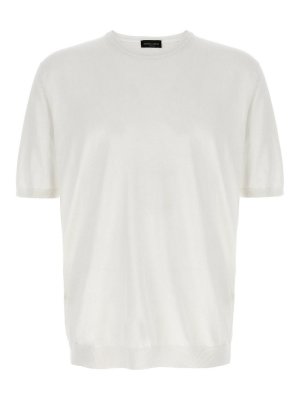 ROBERTO COLLINA: t-shirts - Knitted T-Shirt