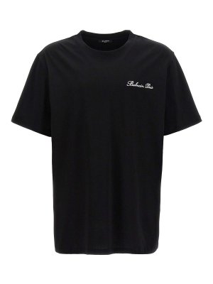 Balmain: t-shirts - Signature T-Shirt