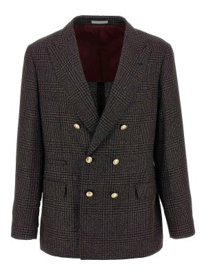 BRUNELLO CUCINELLI: Blazer - Blazer - Braun