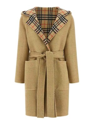 BURBERRY: Kurze Mäntel - Kurzer Mantel - Beige