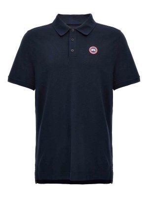 Canada Goose: Poloshirts - Poloshirt - Blau