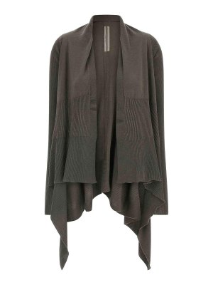 RICK OWENS: cardigans - Medium Wrap Cardigan