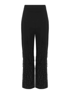 ALBERTA FERRETTI: カジュアルトラウザー - カジュアルパンツ - 黒