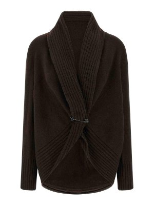 ALBERTA FERRETTI: cardigans - Brooch Cardigan