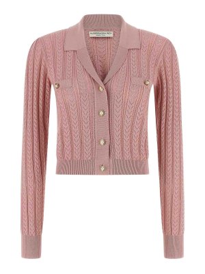 ALESSANDRA RICH: cardigans - Knit Cardigan