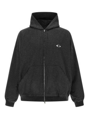 BALENCIAGA: Sweatshirts & Sweaters - Trompe Lil Hoodie