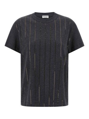 BRUNELLO CUCINELLI: Camisetas - Camiseta - Gris