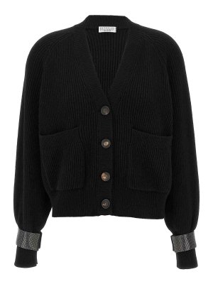 BRUNELLO CUCINELLI: cardigans - Monile Cuff Cardigan