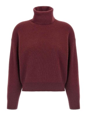 BRUNELLO CUCINELLI: Turtlenecks & Polo necks - Ribbed Turtleneck Sweater