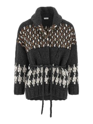 BRUNELLO CUCINELLI: cardigans - Knit Cardigan