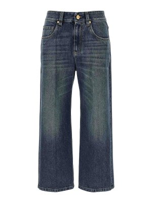 BRUNELLO CUCINELLI: ブーツカットジーンズ - ブーツカットジーンズ - ブルー