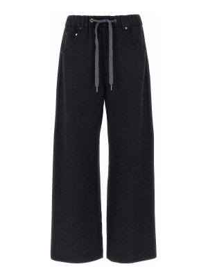 BRUNELLO CUCINELLI: casual trousers - Flannel Pants