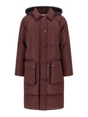 BRUNELLO CUCINELLI: ダウン・ハイテクジャケット - ダウンジャケット - ダークレッド