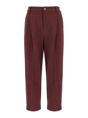 BRUNELLO CUCINELLI: casual trousers - Crop Pants