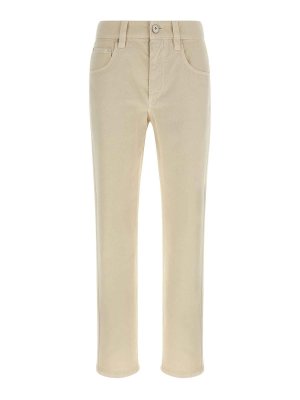 BRUNELLO CUCINELLI: straight leg jeans - Denim Pants