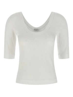 BRUNELLO CUCINELLI: Camisetas - Camiseta - Blanco