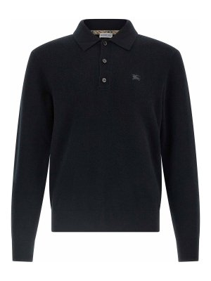 BURBERRY: Poloshirts - Poloshirt - Schwarz