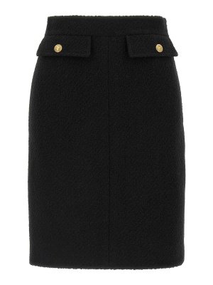 Chloe　黒シフォンスカート レディース Chloe' 2025 | THEBS
