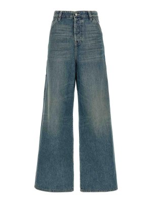 DIESEL: Jeans évasés - Jean Bootcut - Bleu Clair