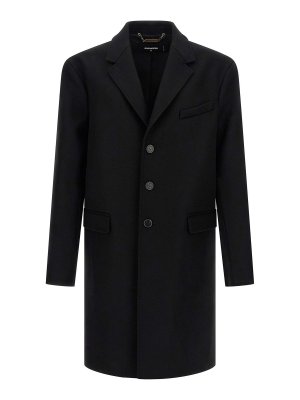 DSQUARED2: Abrigos cortos - Abrigo Corto - Negro