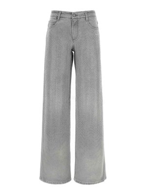 ERMANNO SCERVINO: Jeans boot-cut - Jeans Boot-Cut - Gris