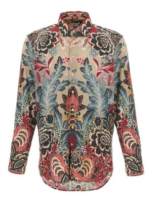 ETRO: shirts - Flower And Foliage Shirt