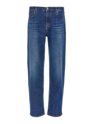 ETRO: bootcut jeans - Embroidery Jeans